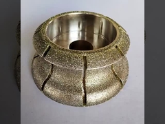 High Efficiency 140 Mm Electroplated  Diamond Profile Grinding Wheels